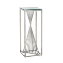 6872-02C - Glass Top Accent Table Large