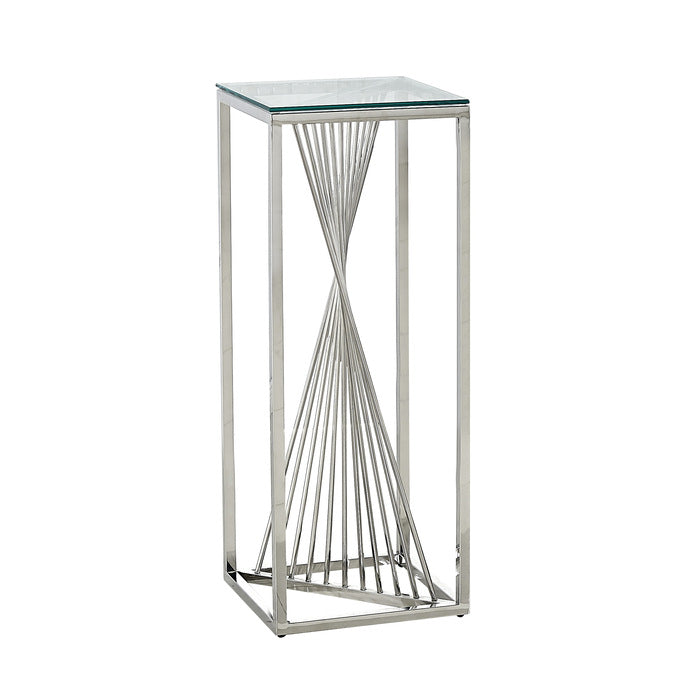 6872-02C - Glass Top Accent Table Large