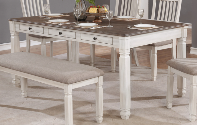7412W-66 - Dining Table with Drawers