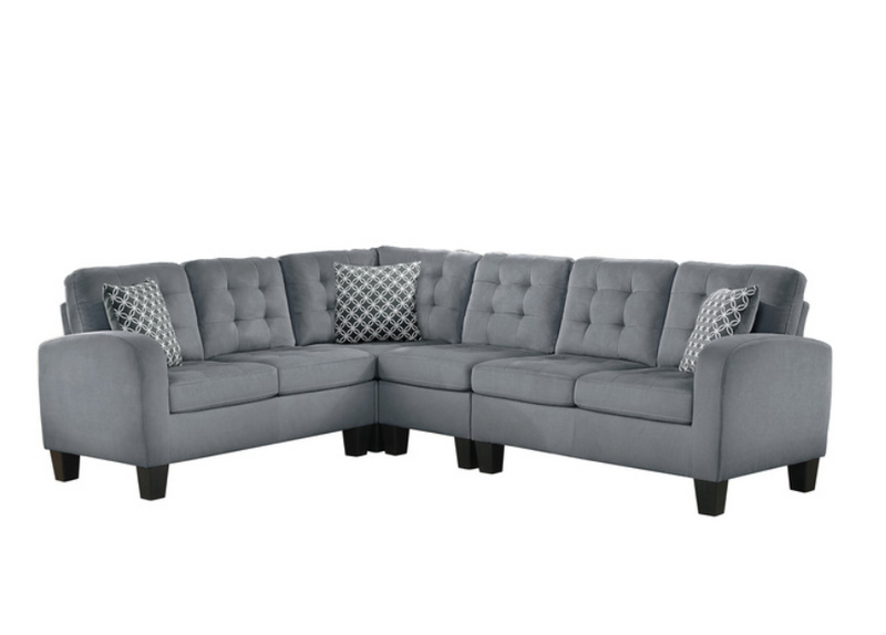 8202GRY-SC - 2-Piece Reversible Sectional