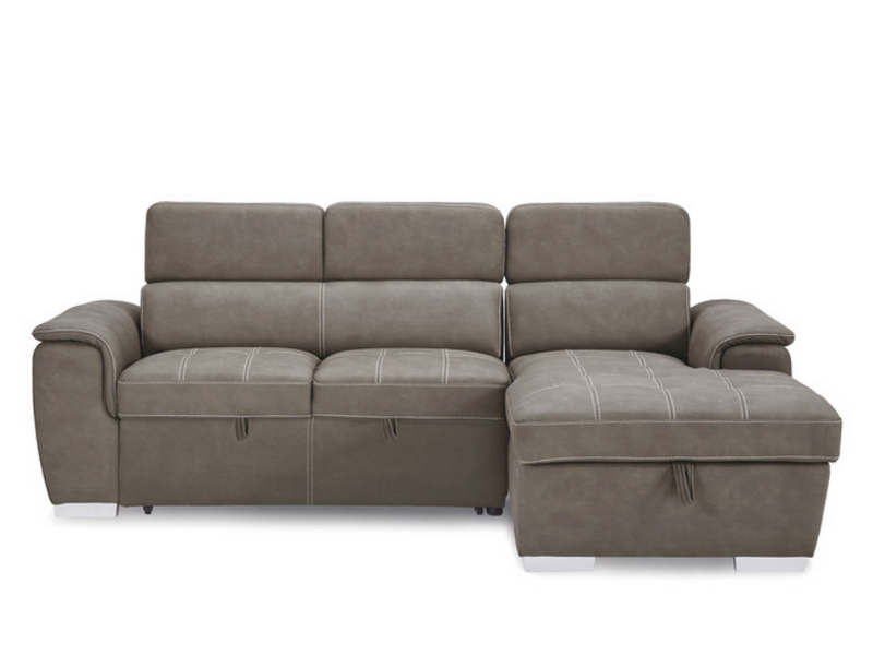 8228TP - 2-Piece Sectional with Pull-out Bed and Hidden Storage