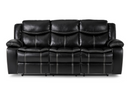 8230BLK-3 - Double Reclining Sofa