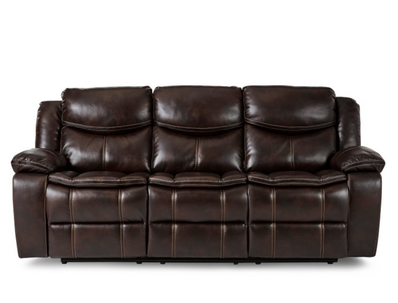 8230BRW-3 - Double Reclining Sofa