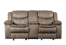 8230FBR-2 - Double Glider Reclining Love Seat with Center Console