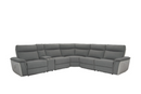 8259DG-6SCPWH - 6-Piece Modular Power Reclining Sectional with Power Headrests