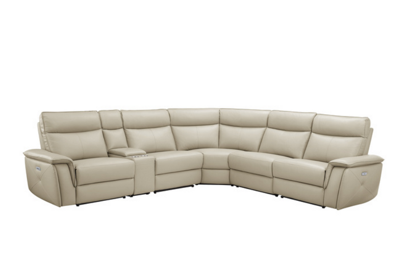 8259RFTP-6SCPWH - 6-Piece Modular Power Reclining Sectional with Power Headrests