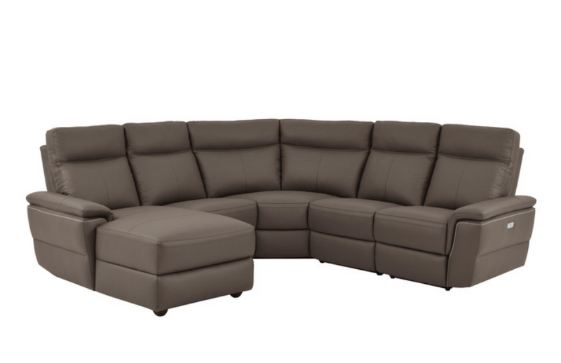 8308-5A - 5-Piece Modular Power Reclining Sectional with Left Chaise