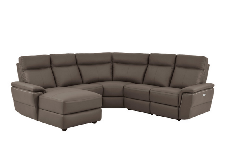 8308-5A1PW - 5-Piece Modular Power Reclining Sectional with Left Chaise