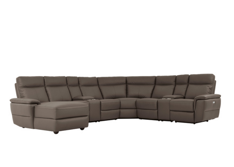 8308-8A - 8-Piece Modular Power Reclining Sectional with Left Chaise