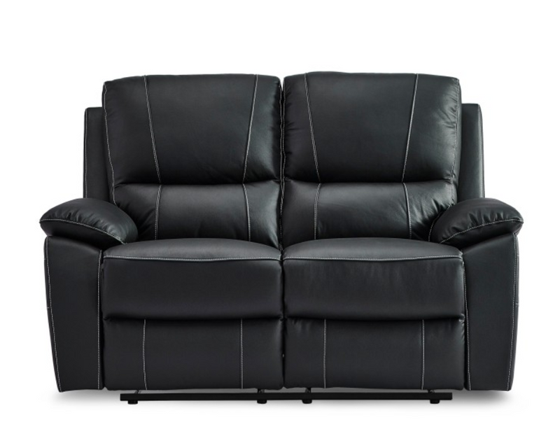 8325BLK-2 - Double Reclining Love Seat