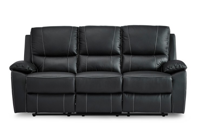 8325BLK-3 - Double Reclining Sofa