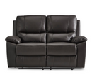 8325BRW-2 - Double Reclining Love Seat