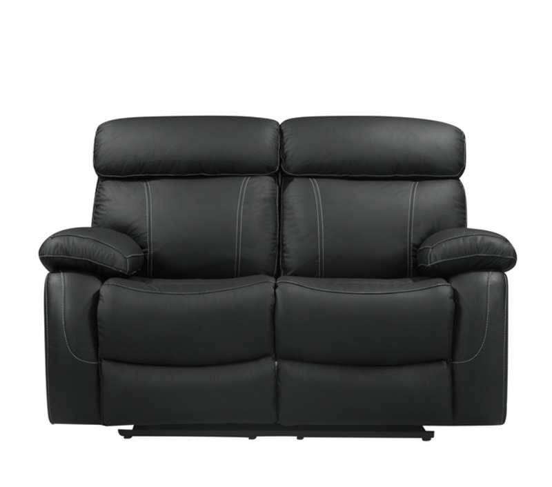 8326BLK-2 - Double Reclining Love Seat