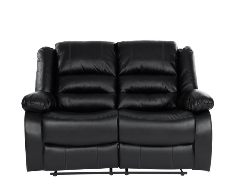 8329BLK-2 - Double Reclining Love Seat