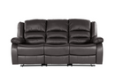 8329BRW-3 - Double Reclining Sofa
