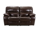 8480BRW-2 - Double Reclining Love Seat