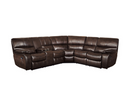 8480BRW-3SC - 3-Piece Modular Reclining Sectional with Left Console
