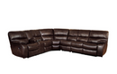 8480BRW-4SC - 4-Piece Modular Reclining Sectional with Left Console