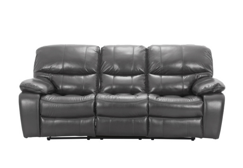 8480GRY-3 - Double Reclining Sofa