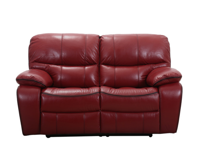 8480RED-2 - Double Reclining Love Seat