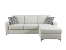 9049PLT-3SC - Reversible Sectional with 2 Pillows and Storage Chaise