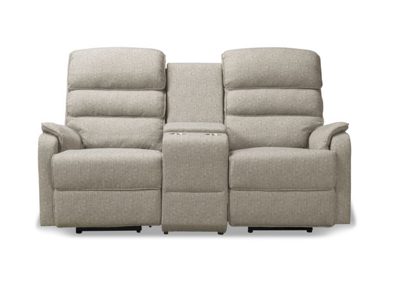 9129SAN-2SLT - Medical Lift and Recline Loveseat with Console