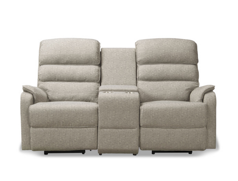 9129SAN-2SLT - Medical Lift and Recline Loveseat with Console