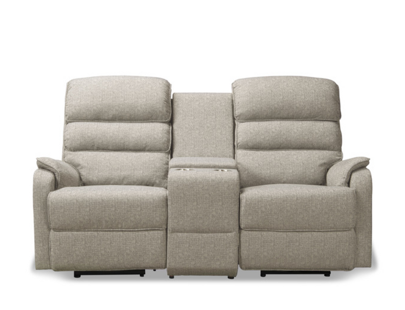 9129SAN-2SLT - Medical Lift and Recline Loveseat with Console