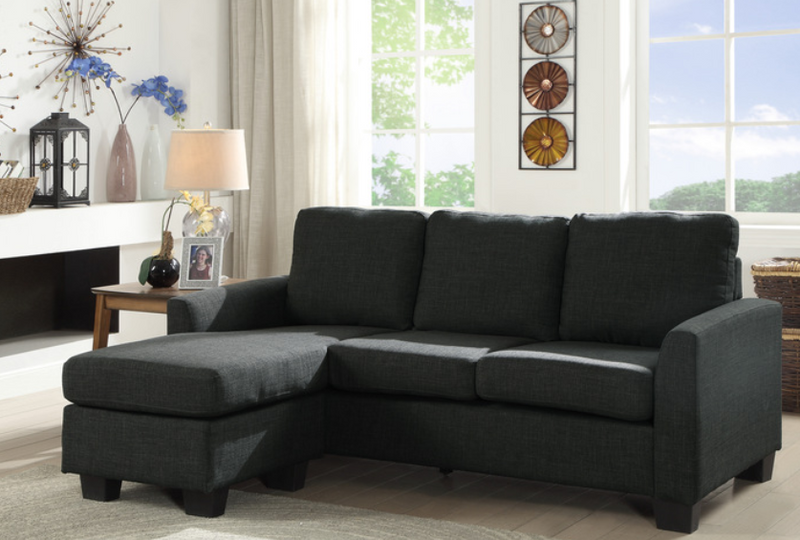 9173GRY - Reversible Sofa Chaise