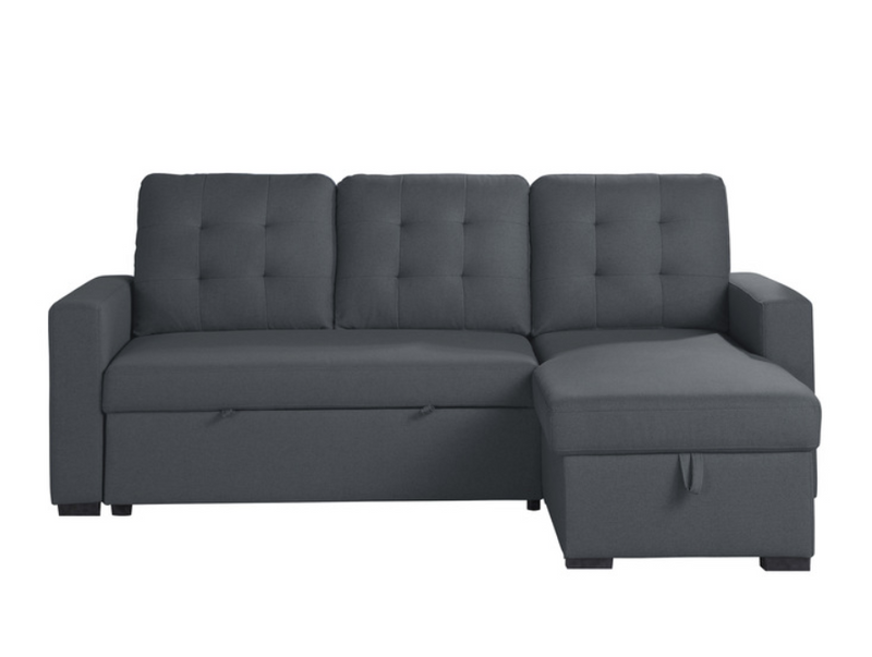 9314CC-SC - 2-Piece Reversible Sectional with Pull-out Bed and Hidden Storage