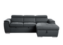 9355CC-22LRC - 2-Piece Sectional with Pull-out Bed and Adjustable Headrests