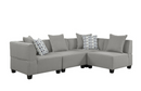 9357GY-4SC - 4-Piece Modular Sectional