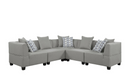 9357GY-5SC - 5-Piece Modular Sectional