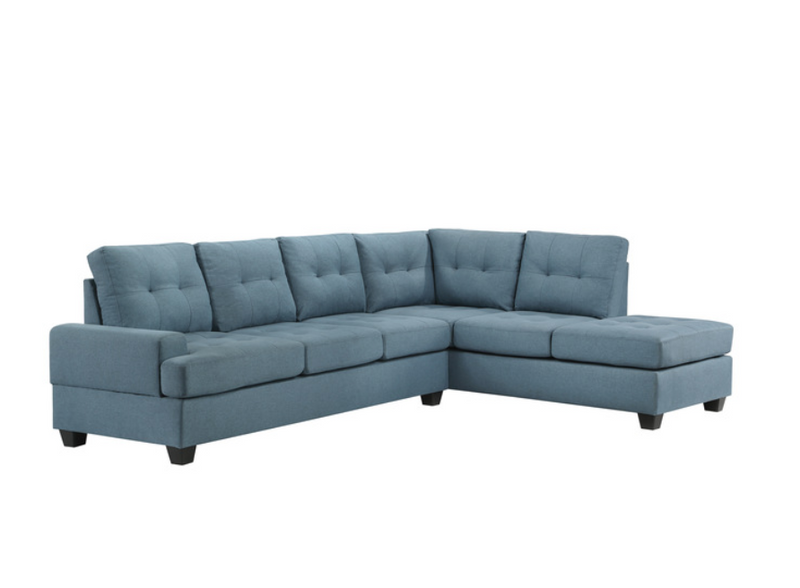 9367BU-SC - 2-Piece Reversible Sectional with Chaise