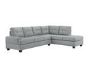 9367GY-SC - 2-Piece Reversible Sectional with Chaise