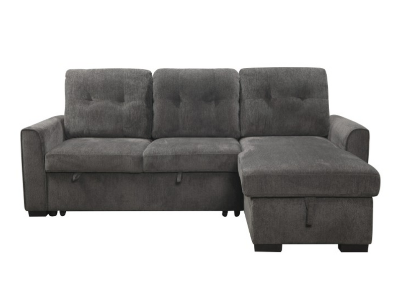 9402DGY-SC - 2-Piece Reversible Sectional with Storage