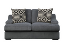 9404DG-2 - Love Seat with 2 Pillows