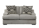 9404GY-2 - Love Seat with 2 Pillows