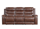 9405BR-3PW - Power Double Reclining Sofa with Drop-Down Cup Holders, Receptacles and USB ports