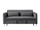 9406BRG-3CL - Convertible Studio Sofa with Pull-out Bed