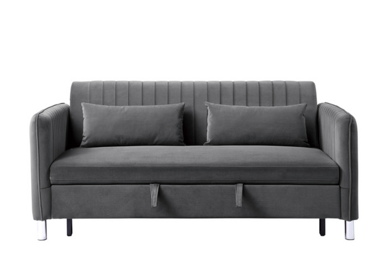 9406BRG-3CL - Convertible Studio Sofa with Pull-out Bed