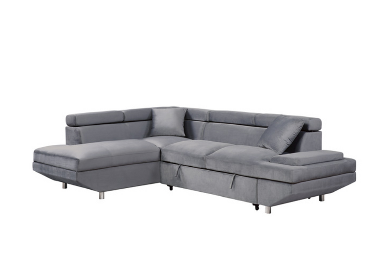9412GY-SC - 2-Piece Sectional with Left Chaise