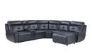 9469NVB-6LRRC - 6-Piece Modular Reclining Sectional with Right Chaise