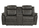 9479BRG-2 - Double Reclining Love Seat with Center Console
