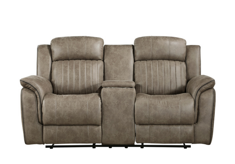9479SDB-2 - Double Reclining Love Seat with Center Console
