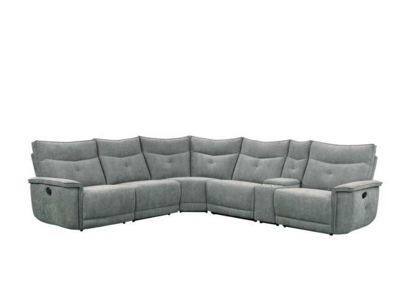 9509DG-6LRRR - 6-Piece Modular Reclining Sectional