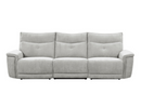 9509MGY-3PWH - Power Double Reclining Sofa with Power Headrests