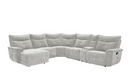 9509MGY-65LRR - 6-Piece Modular Reclining Sectional with Left Chaise
