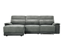 9512DG-35LRR - 3-Piece Modular Reclining Sectional with Left Chaise