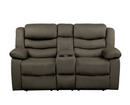 9526BR-2 - Double Reclining Love Seat with Center Console